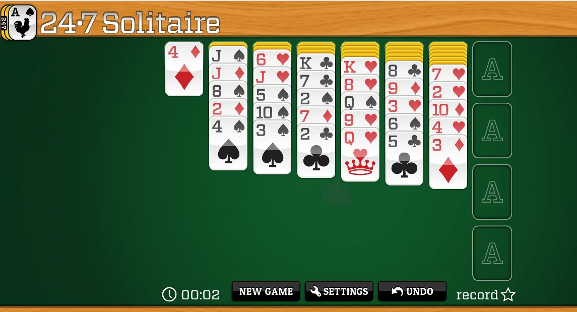Play spider solitaire free